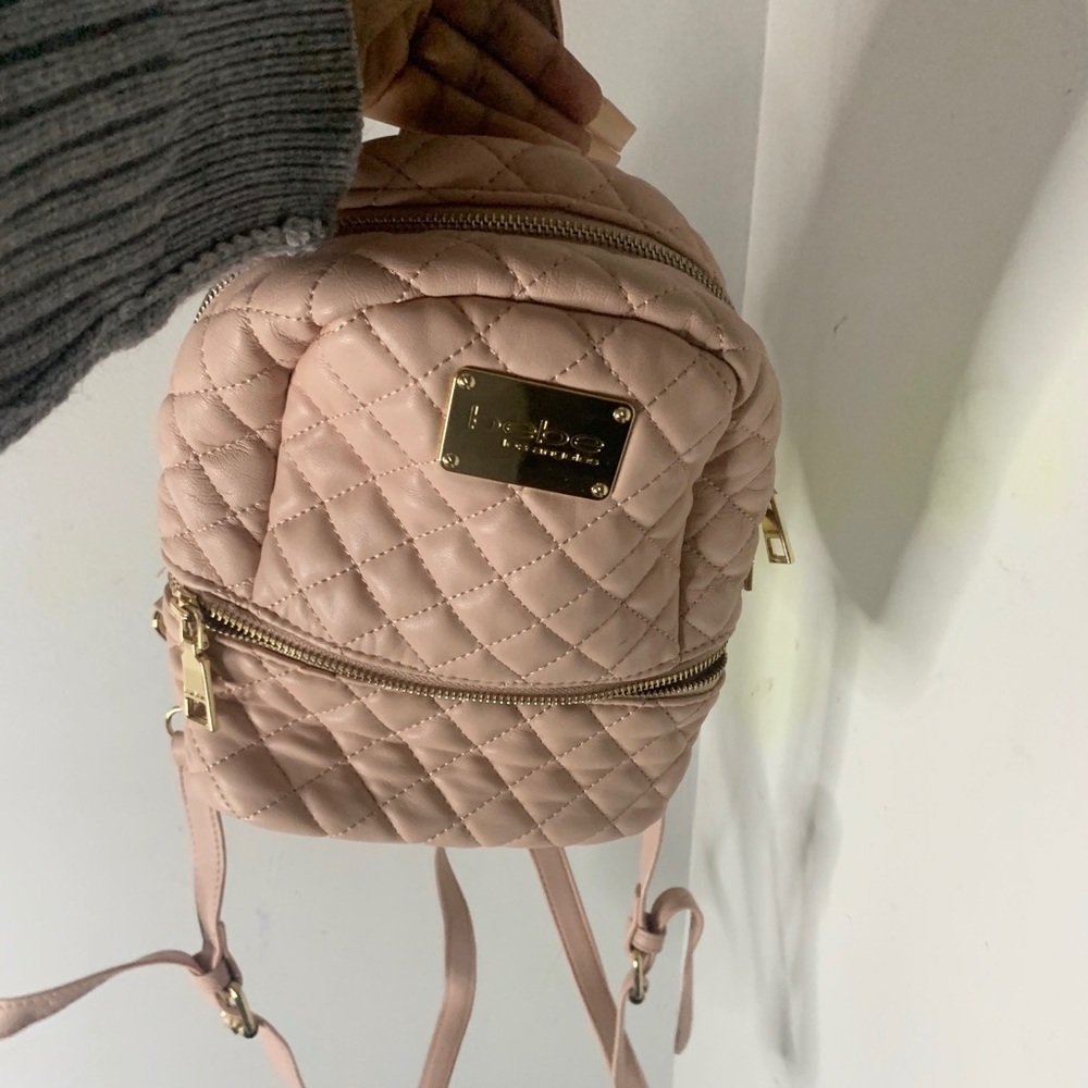 BEBE mini bookbag!
